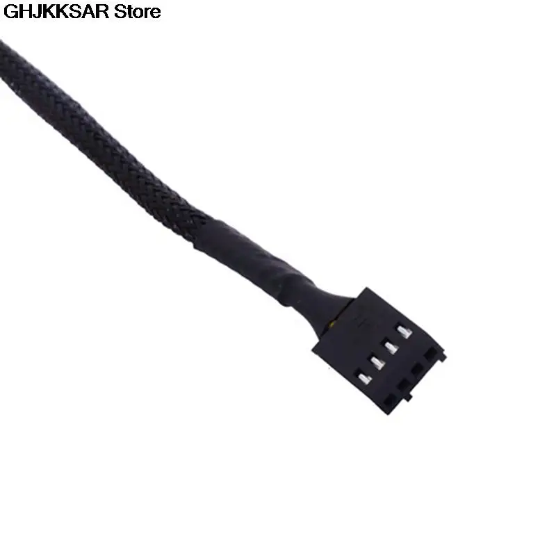 1pc 27/42/80cm PWM Extension Cable Mainboard CPU 4 PIN Fan 4P Adapter Cable Computer Case 4 PIN Power Cables Connectors