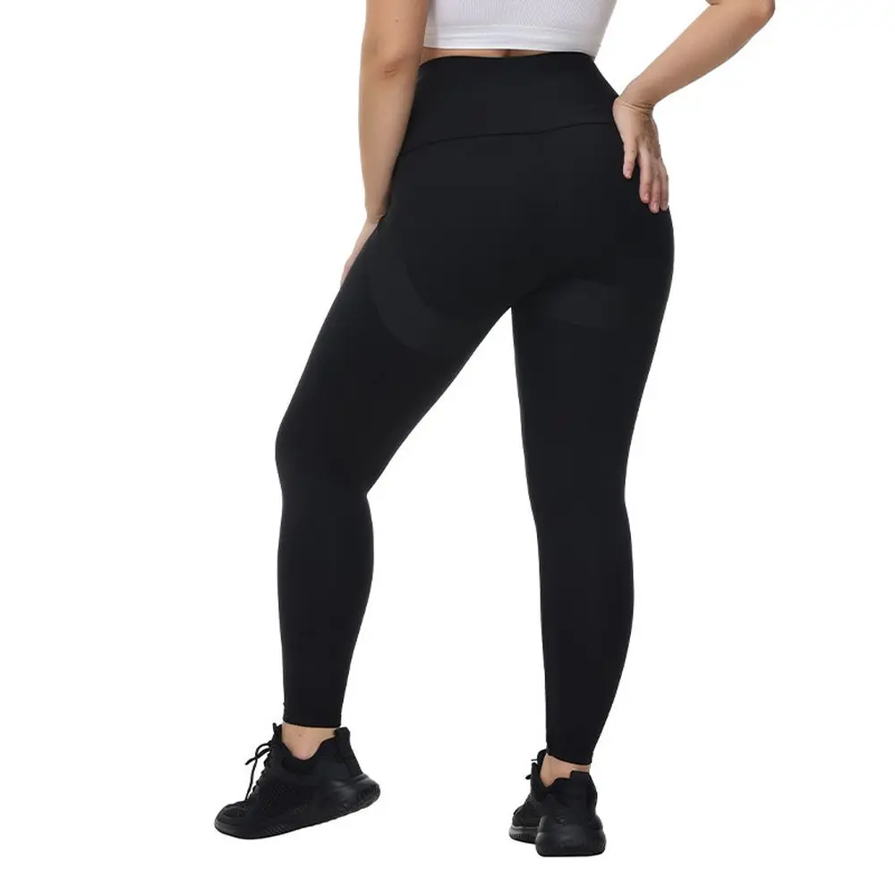 Women Sports Pants Abdomen Yoga Leggings High Waist Safety Pants Breasted Exercise Fitness Dance Buttocks High Elastic Trousers