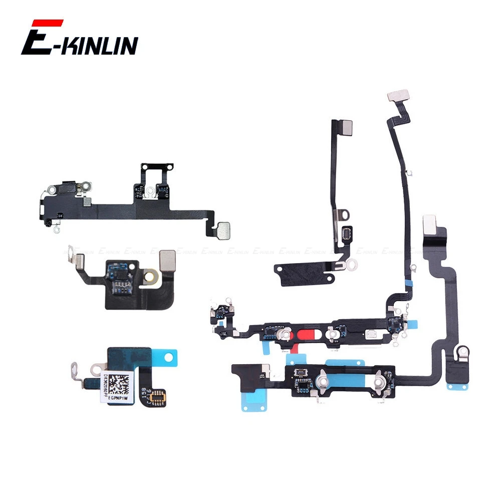 Loud Speaker WIFI Antenna Flex Cable For iPhone 7 8 Plus X XS Max XR Loudspeaker Buzzer Ringer Connector Ribbon Parts