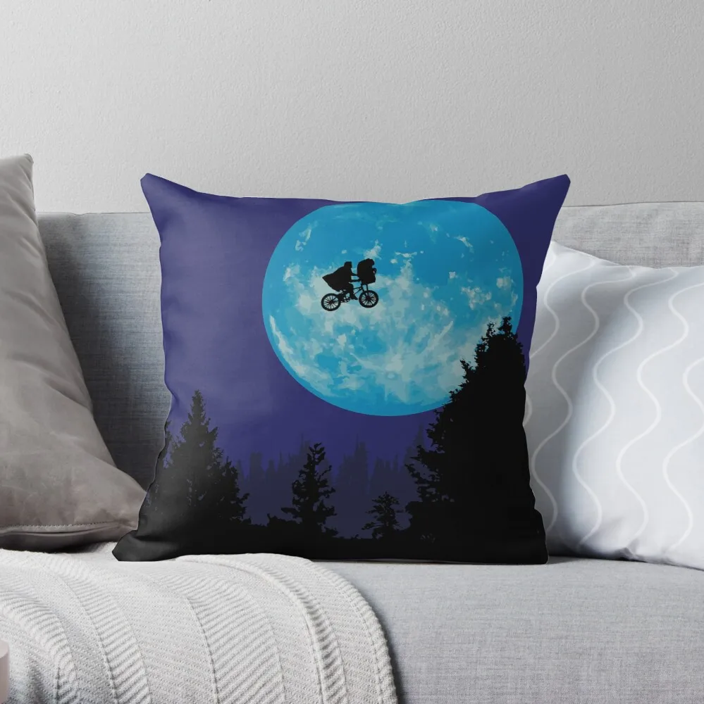 E.T. the Extra-Terrestrial  Throw Pillow Pillowcase Cushion Cover Home Decorative Sofa Pillow Cover Cushion Cover