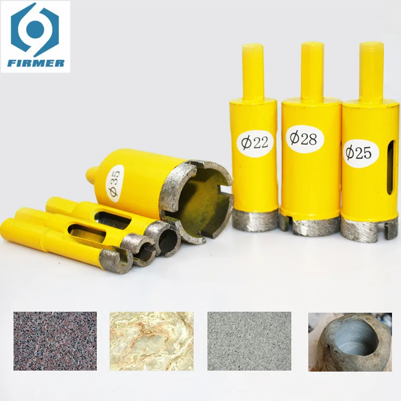 Water Drill Bit Marbl Core Drill Suitable For Tile Granite Pebbles Brocas Para