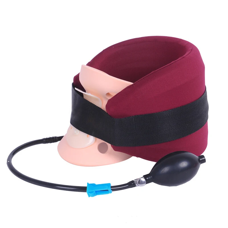 U Type Inflatable Cervical Neck Traction Device Pain Stress Relief Neck Stretcher Medical Cervical Spine Posture Correct Tractor