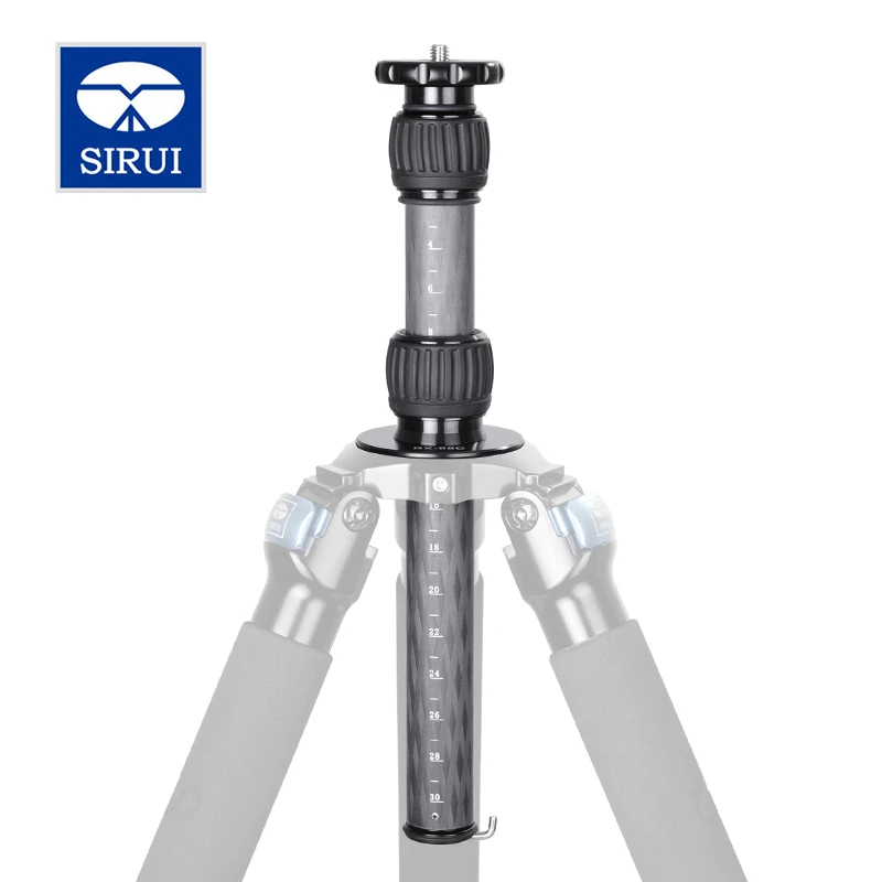 RX-66C Sirui Go Pro Accessories Professional Tripod Portable Travel Tripod For Sport Action Camera/SLR Camera Centre Column