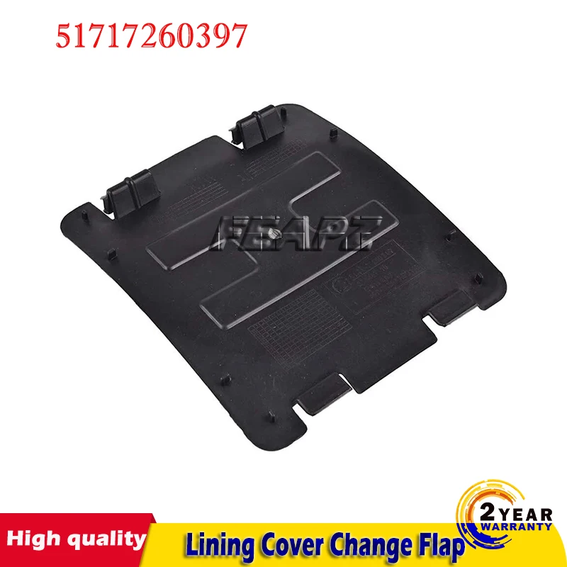 51717260397 Genuine Wheel Housing Arch Lining Cover Bulb Change Flap For BMW F20 F21 F22 F23 F87 F30 F31 F32 F82 1 2 3 4 Series