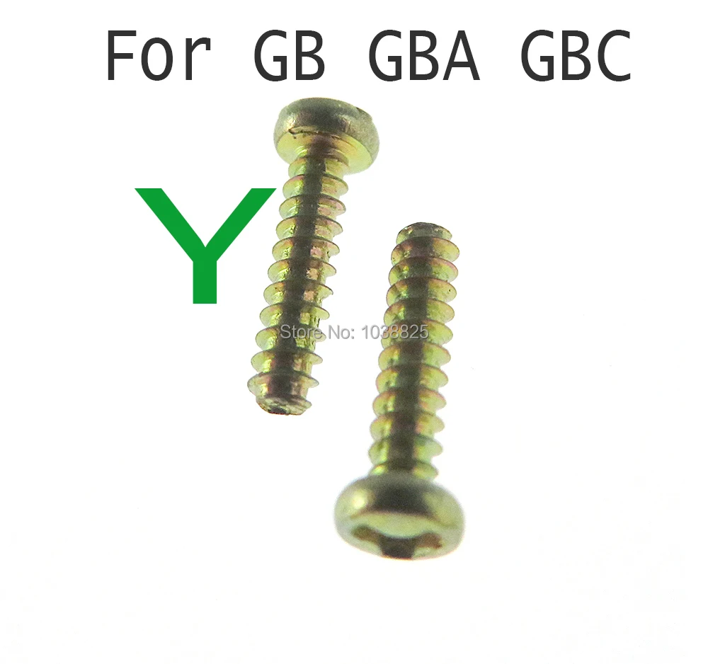 300 قطعة/الوحدة الصليب مسامير Y مسامير ل Gameboy ل GB GBA GBC لعبة وحدة التحكم شل غطاء حافظة + Y المسمار مثلث مسامير