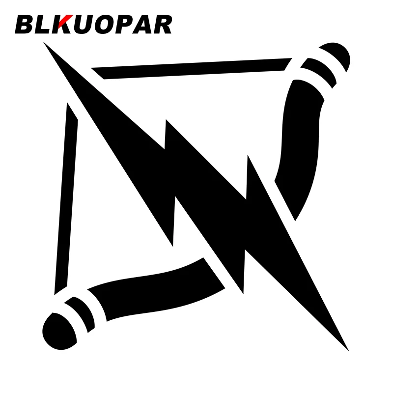 BLKUOPAR for Lightning Bow Car Stickers Fashionable Creative Decals Waterproof Occlusion Scratch Windows Helmet Decor Car Label