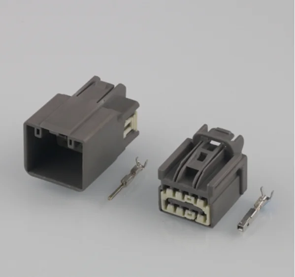 

100 Sets 10 Pin 7282-6455-40 7283-6455-40 Car Rearview Mirror Cable Socket Female Male Plugs DJ7106K-1.5-11/21