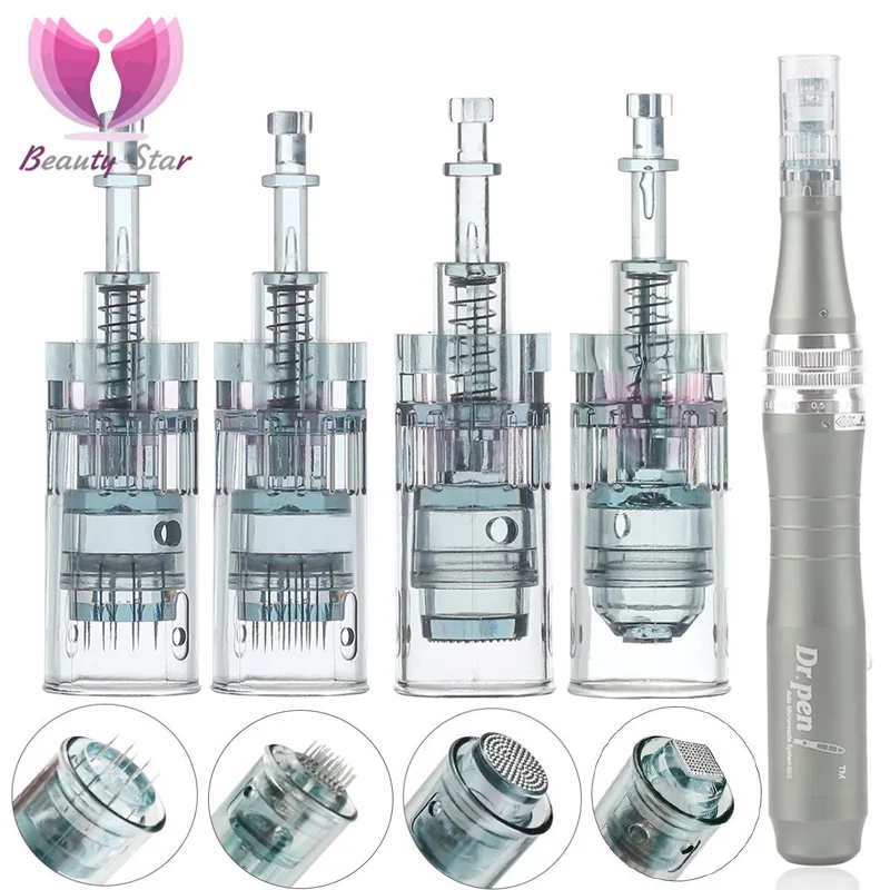 M8 Needle Cartridges Bayonet Cartridges Dr Pen M8 Bayonet Cartridges 11 16 36 42 Tattoo Needle Micro Skin Needling Tip