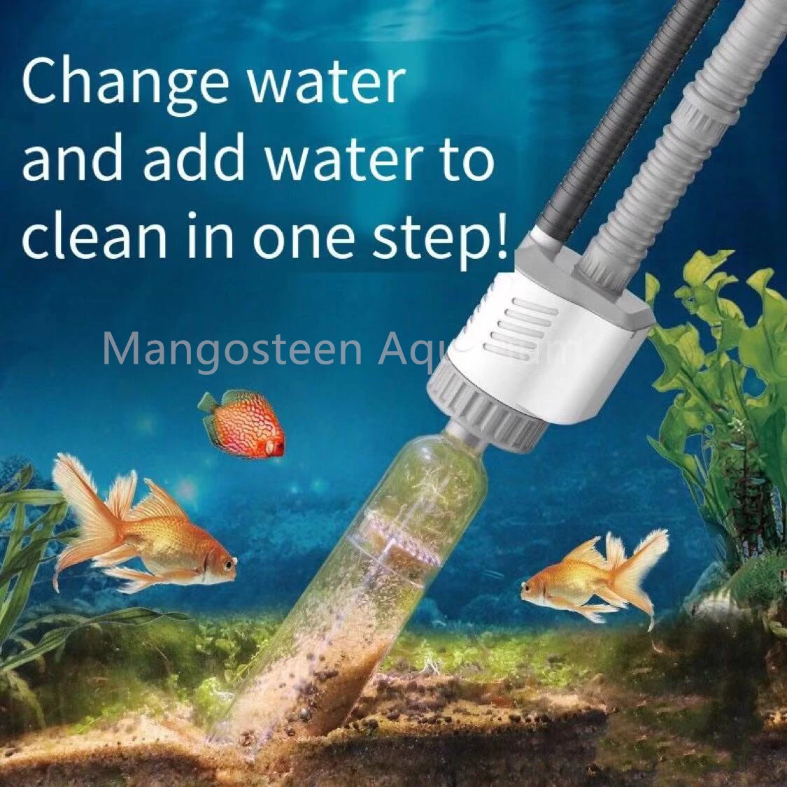 Fish tank cleaner automatic suction pump low water filter pump sand washing pump fecal suction pump aquarium accessories220-240V