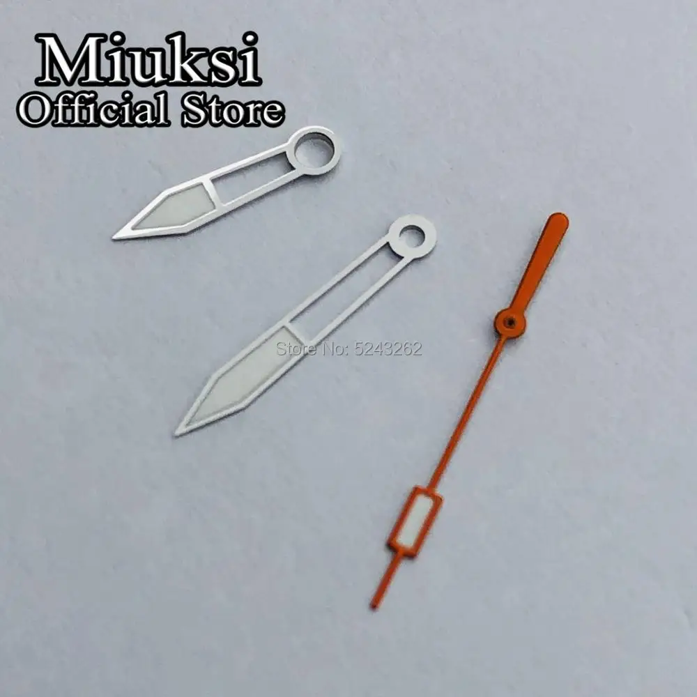 Miuksi watch hands luminous hands fit Miyota 8215 821A 8205 Mingzhu DG2813 3804 Seagull 1612 movement