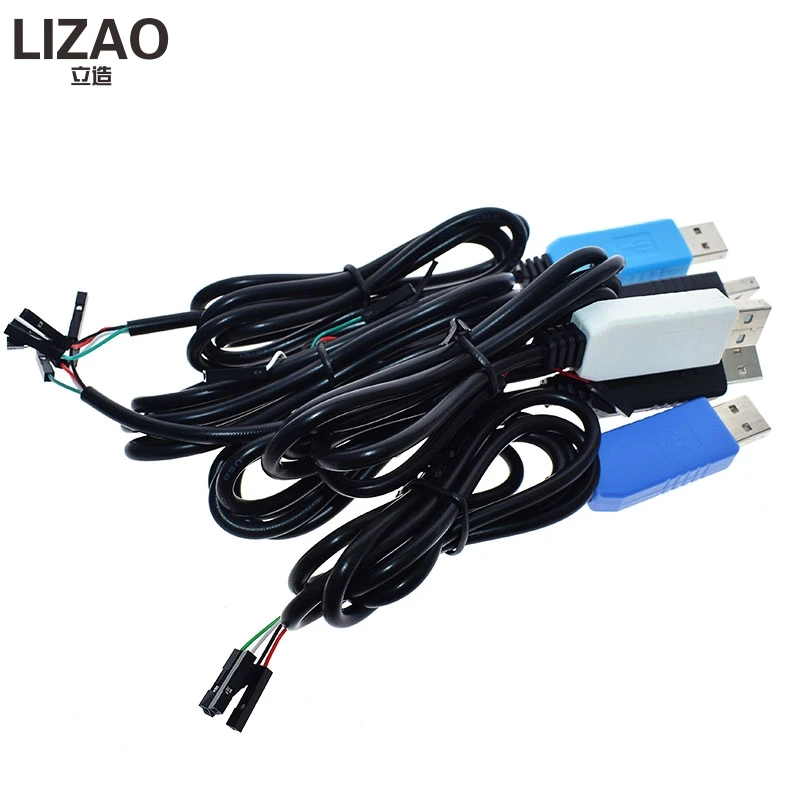 PL2303 USB to UART TTL Cable Module FT232RL PL2303HX USB Transfer to TTL RS232 Serial Port Adapter Module CH340 Download cable