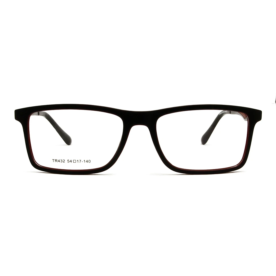 TR90 Myopia Optical Glasses Frame Men Ultralight Square Prescription Eyeglasses Frame Man Demo Lens Women'S Eyewear Frames