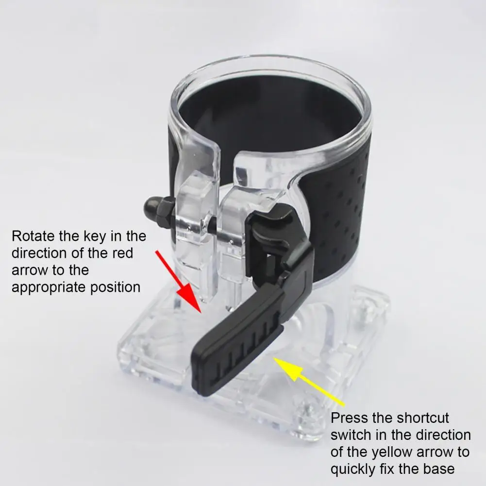 

Non-slip Lightweight Different Specifications Trimmer Router Base for Woodworking