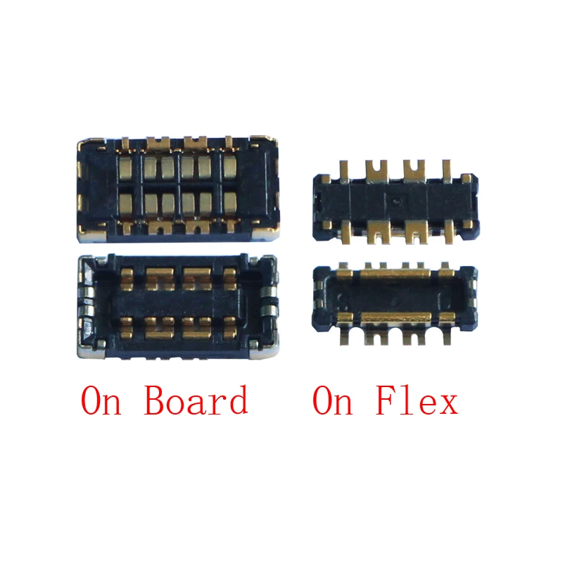 2pcs Inner Battery FPC Connector Clip Contact Holder On Motherboard For Samsung Tab A 8.0 2019 SM-T290 SM-T295