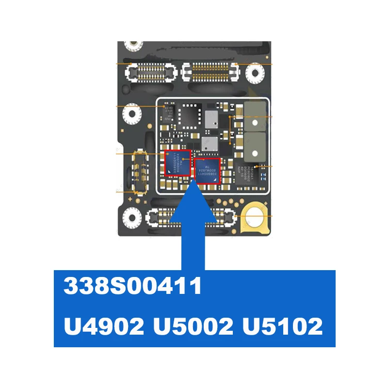 3-20pcs 100% New 338S00411 For iPhone 11 PRO MAX XS / XS MAX / XR U5102 U4902 Small Audio IC Music Sound Chip