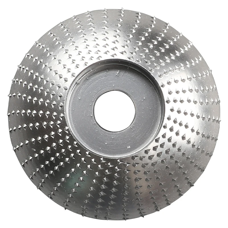 Disque rotatif pour meuleuse d'angle, 4 Types de meule à bois, outil de sculpture sur bois, disque abrasif pour alésage de 4 pouces