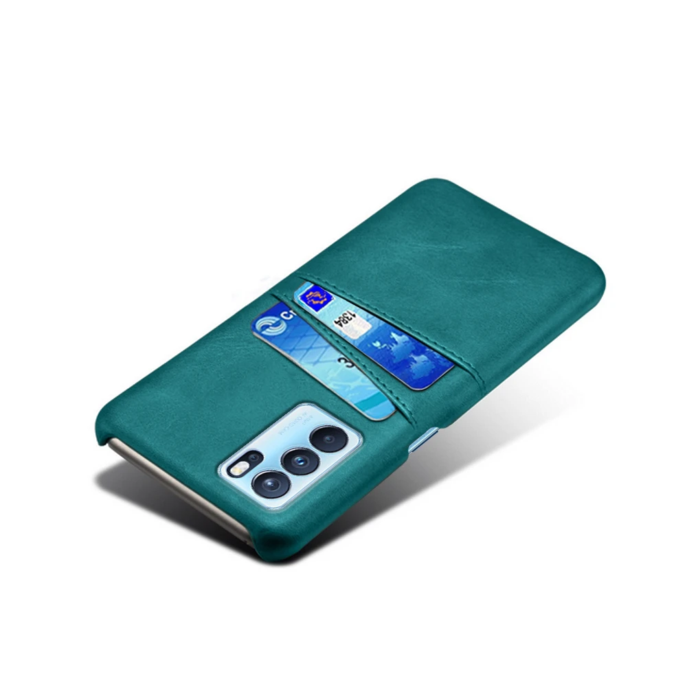 Retro PU Leather Cover for OPPO Reno6 Pro Pro + 5G, Card Slots Wallet Case for Oppo Reno 6 Pro Plus 5G 6pro