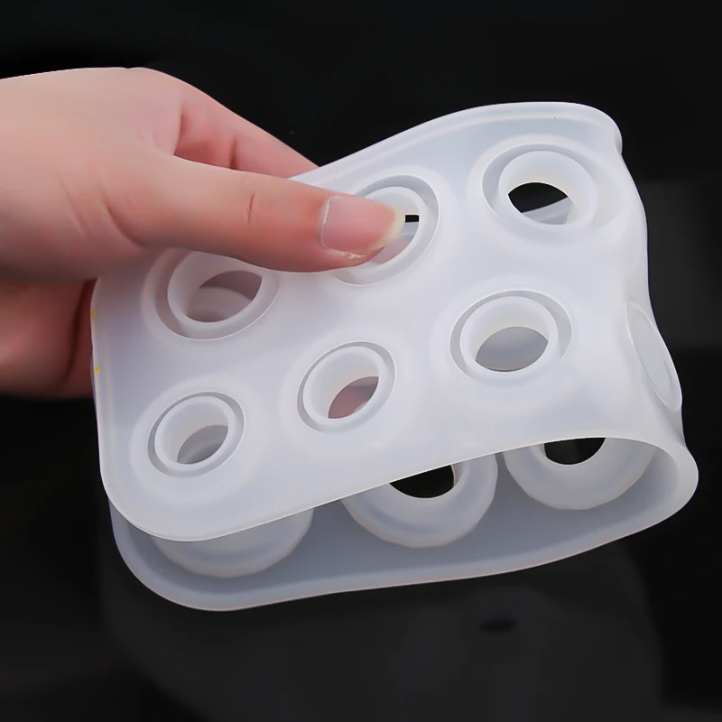 4/6/8/14 Holes Rings Mold Silicone Mold Crystal Epoxy Mould Epoxy Resin Mold Handmade DIY Making Ring Jewelry For Jewelry Making