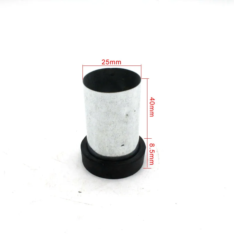 10pcs 35mm  Iron Casting Flasks With 1 Rubber Sprue Base Jewelry Casting Plaster Mold