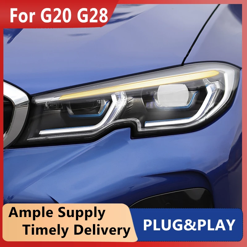 For BMW G20 G28 FULL LED Headlights 2019 2020 LED Head lights M3 LED Laser Head Lamp 320i 325i LED DRL Turn Signal Front lights