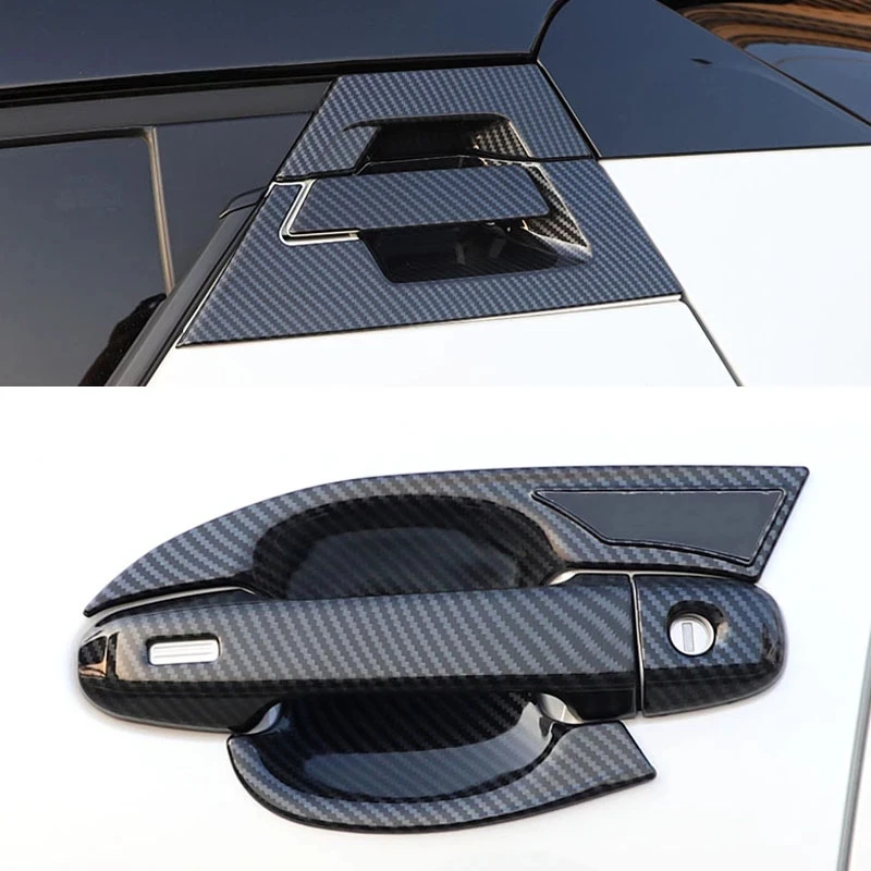 ABS Chrome/Crbon For Toyota C-HR CHR 2016 2017 2018 2019