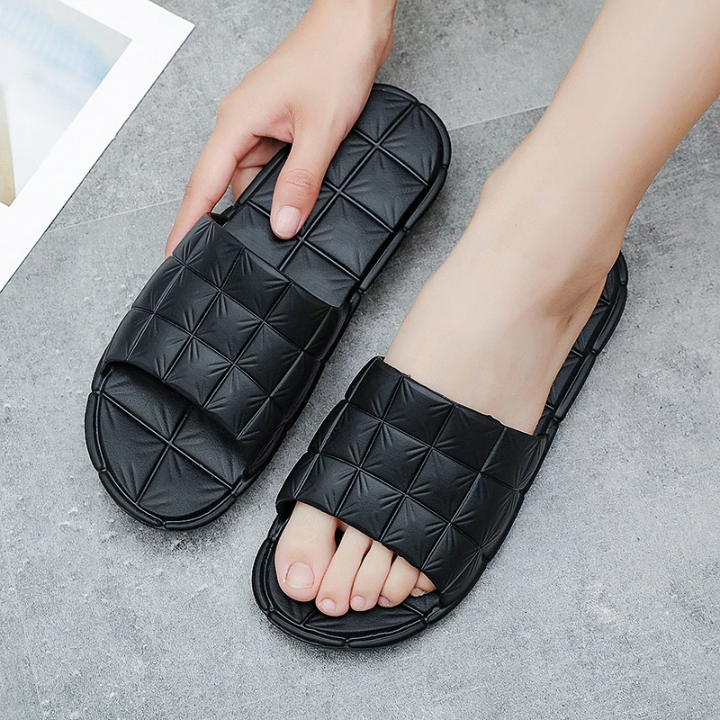 Summer Men Women Slippers Indoor Home Slides Bathroom Footwear Outdoor Garden Shoes Clogs Beach Sandals Mules Casual Flip Flops