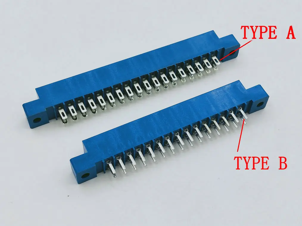 20PCS 805 Strip connector 3.96mm Pitch 12/20/24/30/36/44/56P/72 pin PCB Mount Card Edge Connector socket