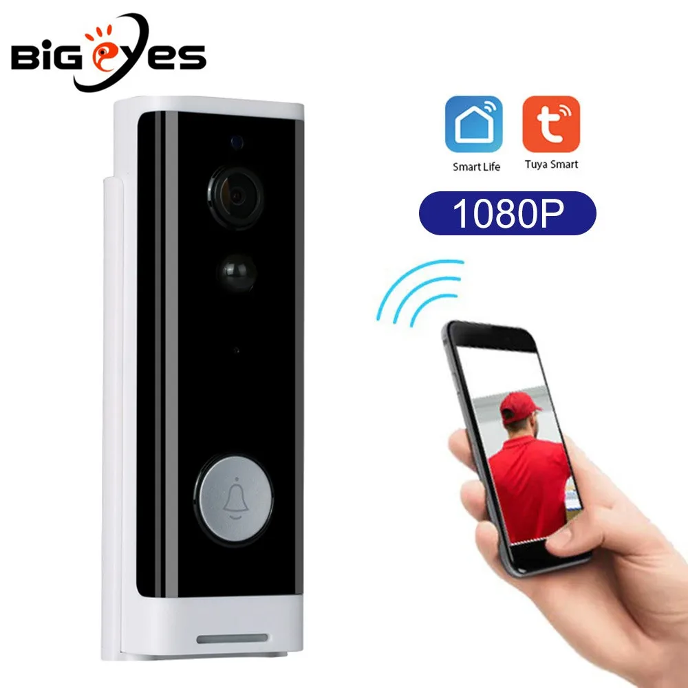 New TUYA Smart Home WiFi Video Doorbell DDV-203 Security Smart IP Camera Video Door Phone Compatible with TUYA Application