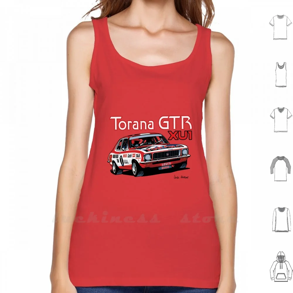 Holden Torana Gtr Xu1 Peter Brock Tank Top Cotton Vest Sleeveless Men Women Holden Torana Xu1 Torana Torrie Australian Classic