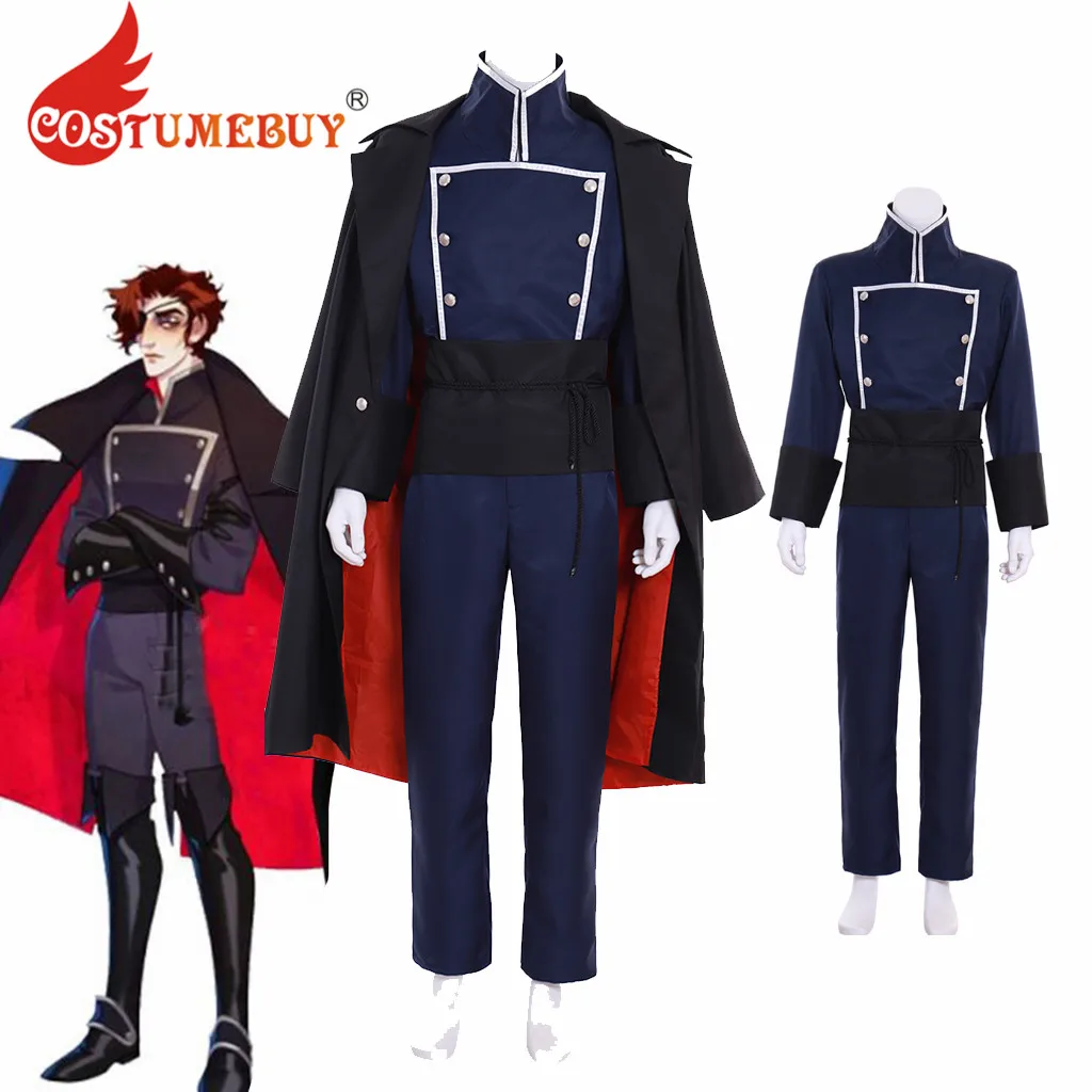 

CostumeBuy Anime The Arcana Julian Devorak Cosplay Costume Adult Cloak Uniform Suit Outfit Custom Made L920