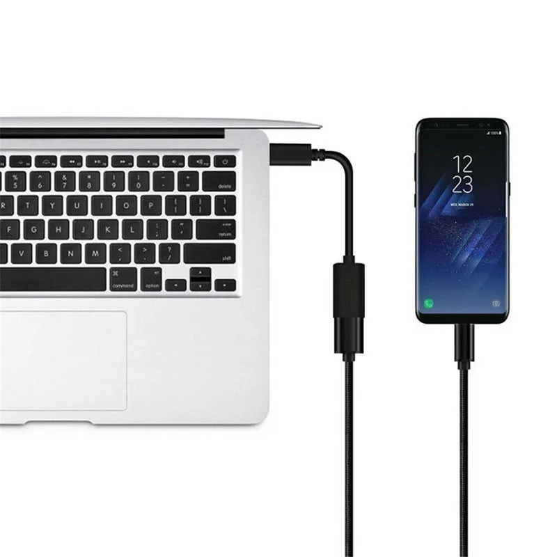 C محول USB 3.1 ذكر إلى USB أنثى كابل USB-C أندرويد OTG محول نوع نوع c الهاتف المحمول OTG بيانات لين