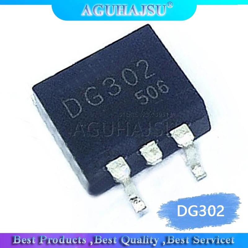 10pcs DG302 TO-263 DG302 TO263 LCD Plasma Power Supply MOS Tube MOSFET Patch