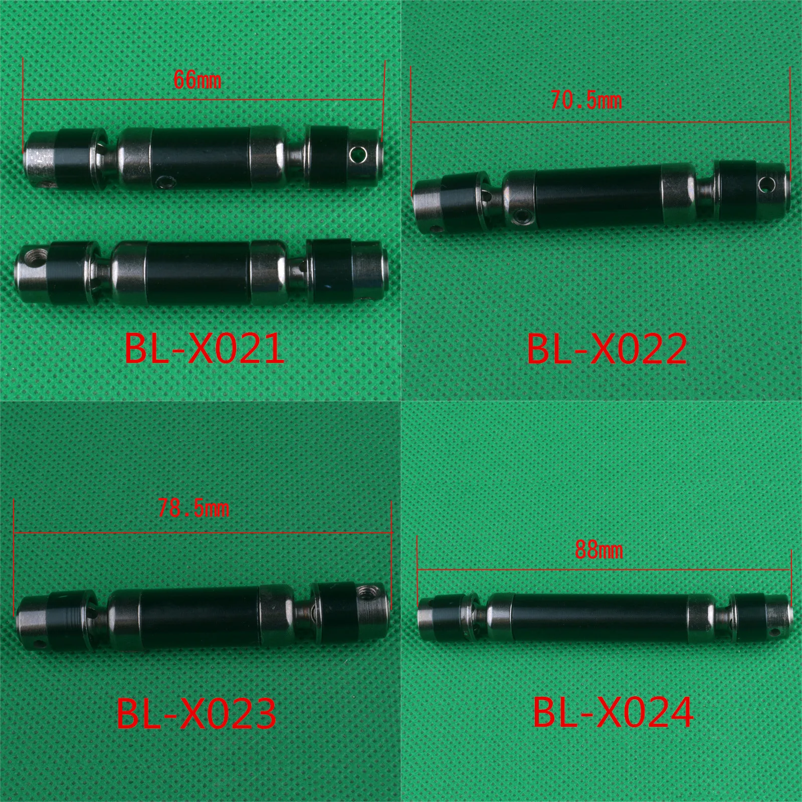 

HG P801 P802 1/12 8X8 RC High-imitatlon US military truck spare parts NO.2 Drive shaft Transmission rod BL-X021/022/023/024