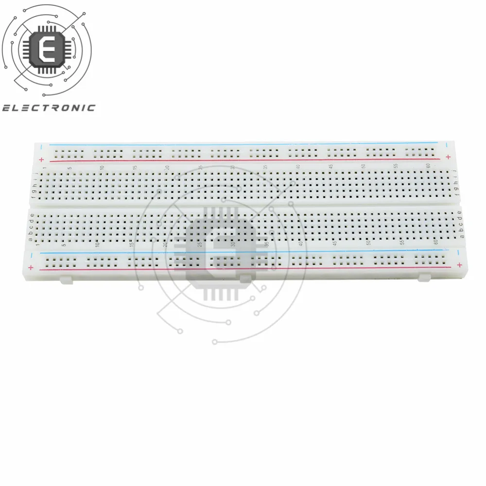 MB102 Mini Universal Solderless Breadboard 830 Contacts PCB Breadboard Bread Board For Bus Test Circuit