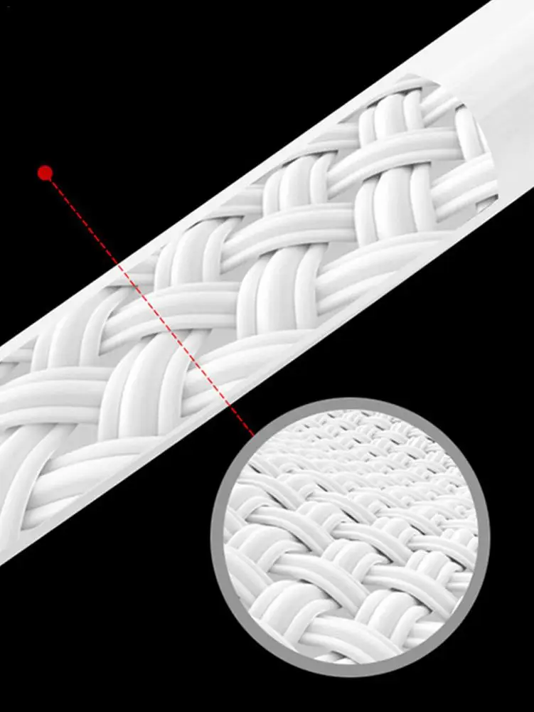 Lavatrice automatica tubo acqua durevole bianco ingresso tubo tubo acqua tubo flessibile doccia espandibile tubo flessibile in Silicone