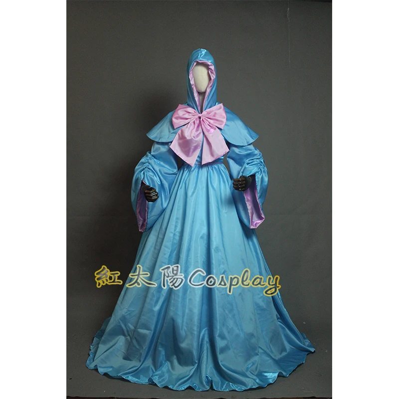 princess godmother Cosplay Costume adult Halloween costumes for women fancy fairy Godmother Costume dress custom made