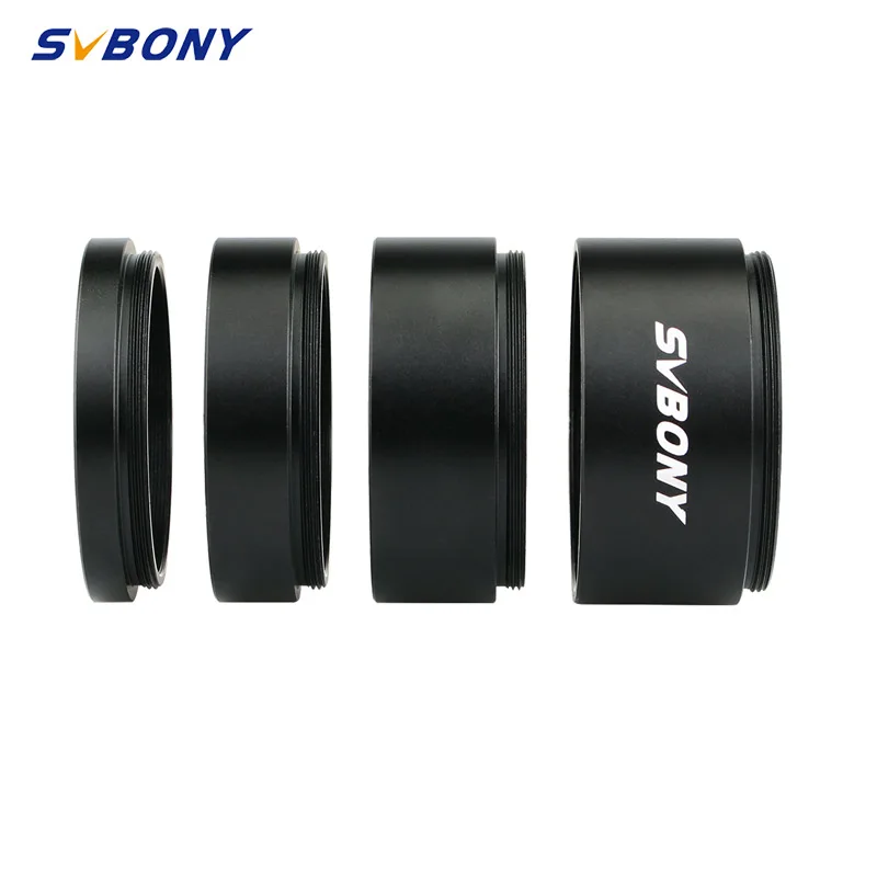 SVBONY Astronomy Telescope M42x0.75 Extension Tube Kit 5mm 10mm 15mm 20mm for Astrophotography