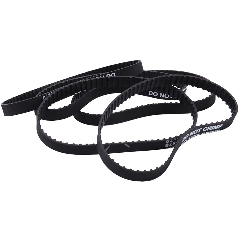 5Pcs Synchronousเข็มขัดGT2ยางM1.5X70Tx9.5mm Cj0618 SIEG C2 C3เครื่องกลึงอะไหล่