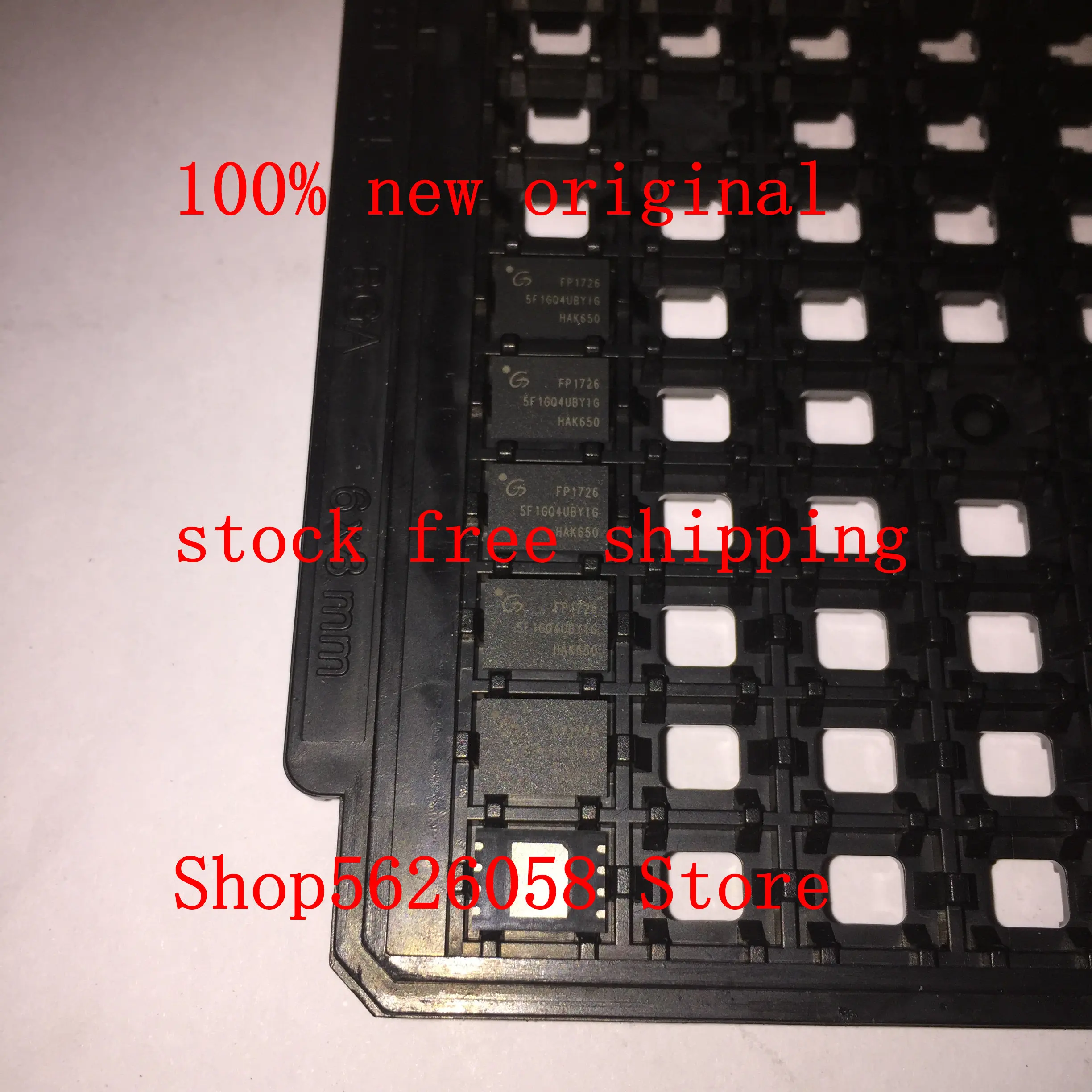 

5PCS/LOT GD5F1GQ4UBYIG 5F1GQ4UBYIG QFN 100% new original stock