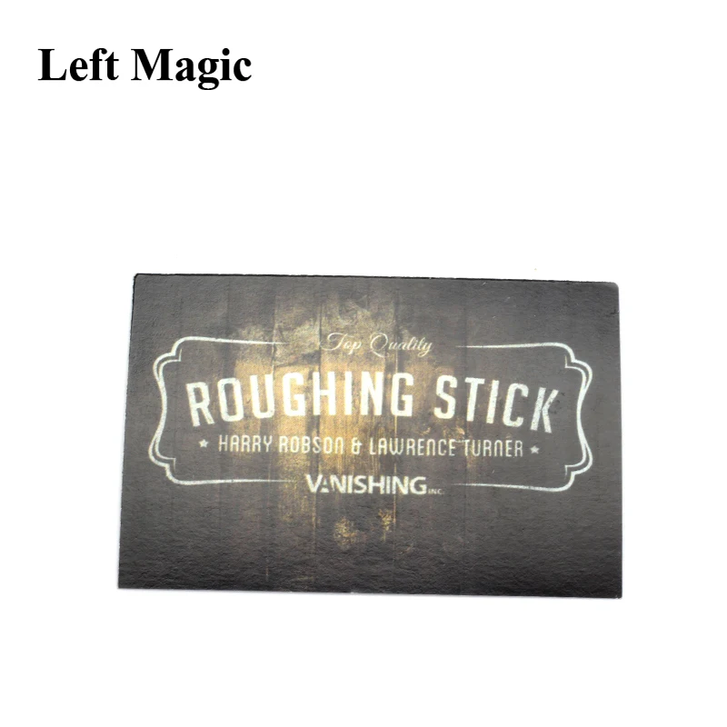 Roughing Sticks magic Solid stop for invisible deck tricks close up Solid magic Solitaire Poker Slipper Roughing Sticks