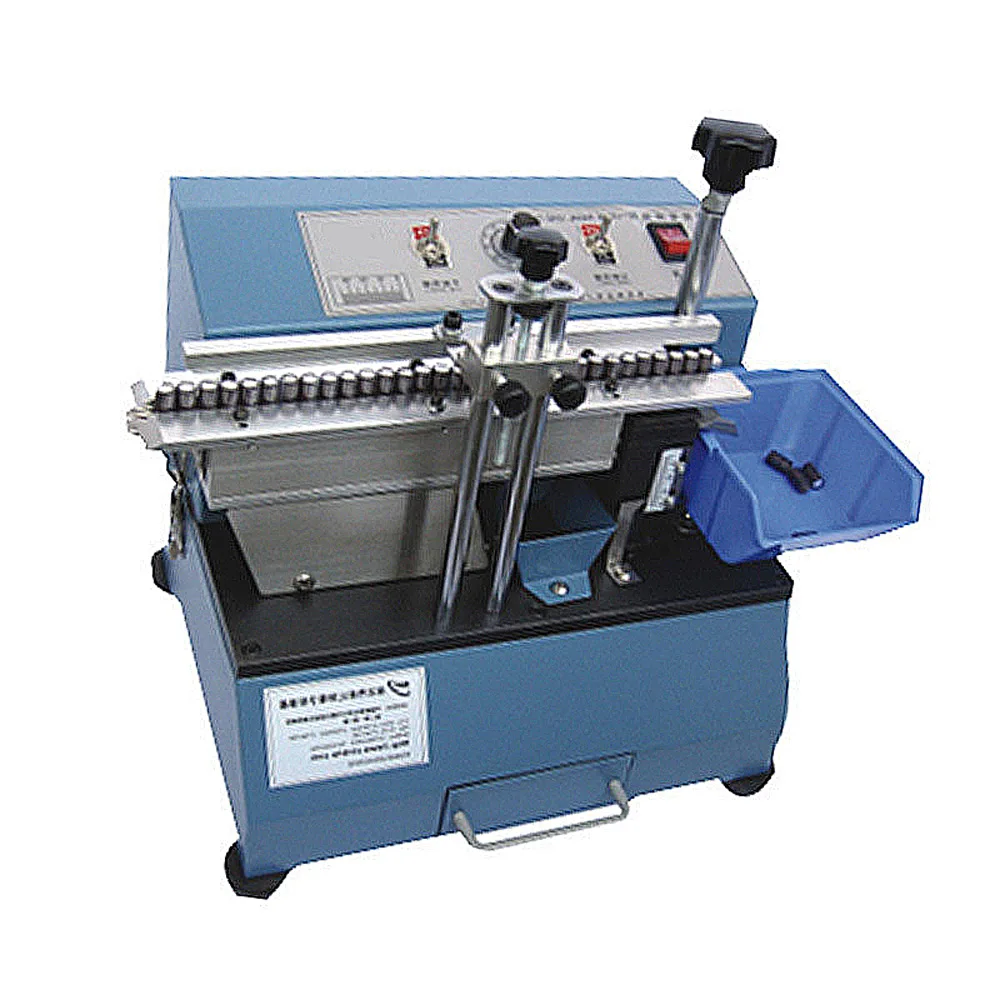 

220V Bulk Components Forming Machine CBB Capacitor Foot Cutting Machine 1800-3600pcs/H BT-300