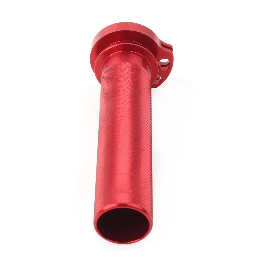 Motorbike Twister Bearing Throttle Tube For HONDA CRF250R CRF450R CRF250X CRF450X 2002-2015 Red Aluminum