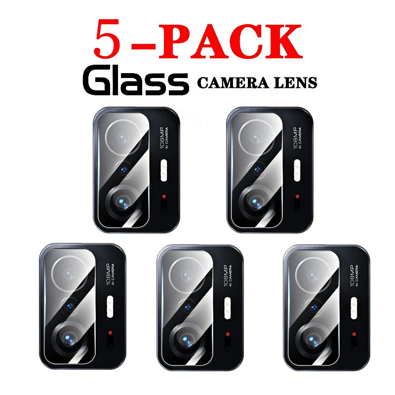 5PCS Tempered Glass for Xiaomi Mi 11T Pro Mi 11tPro 5G Screen Protector Camera Lens 12T on The for Xiaomi Mi 11 T 10t Lite Glas