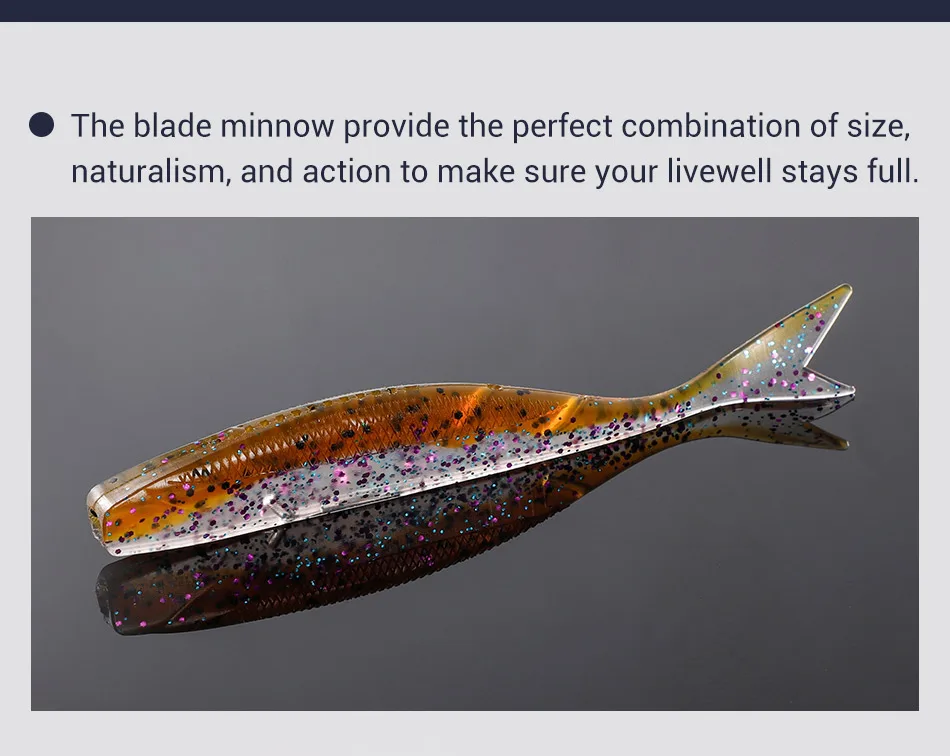 NOEBY Blade Minnow Dart Worm Weichköder 9cm 11cm Silikon Kunstköder Salzwasser Süßwasser Seebarsch Künstliches Angelzubehör – Detail 9
