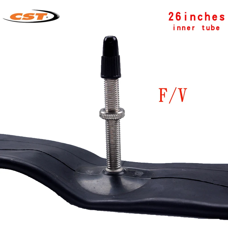 cst bicycle tires 26*1.25 1.5 1.75 1.9 2.125 26X1 3/8 Camera Schrader Presta valve 26 inches Cycling Mountain Bike Inner Tube