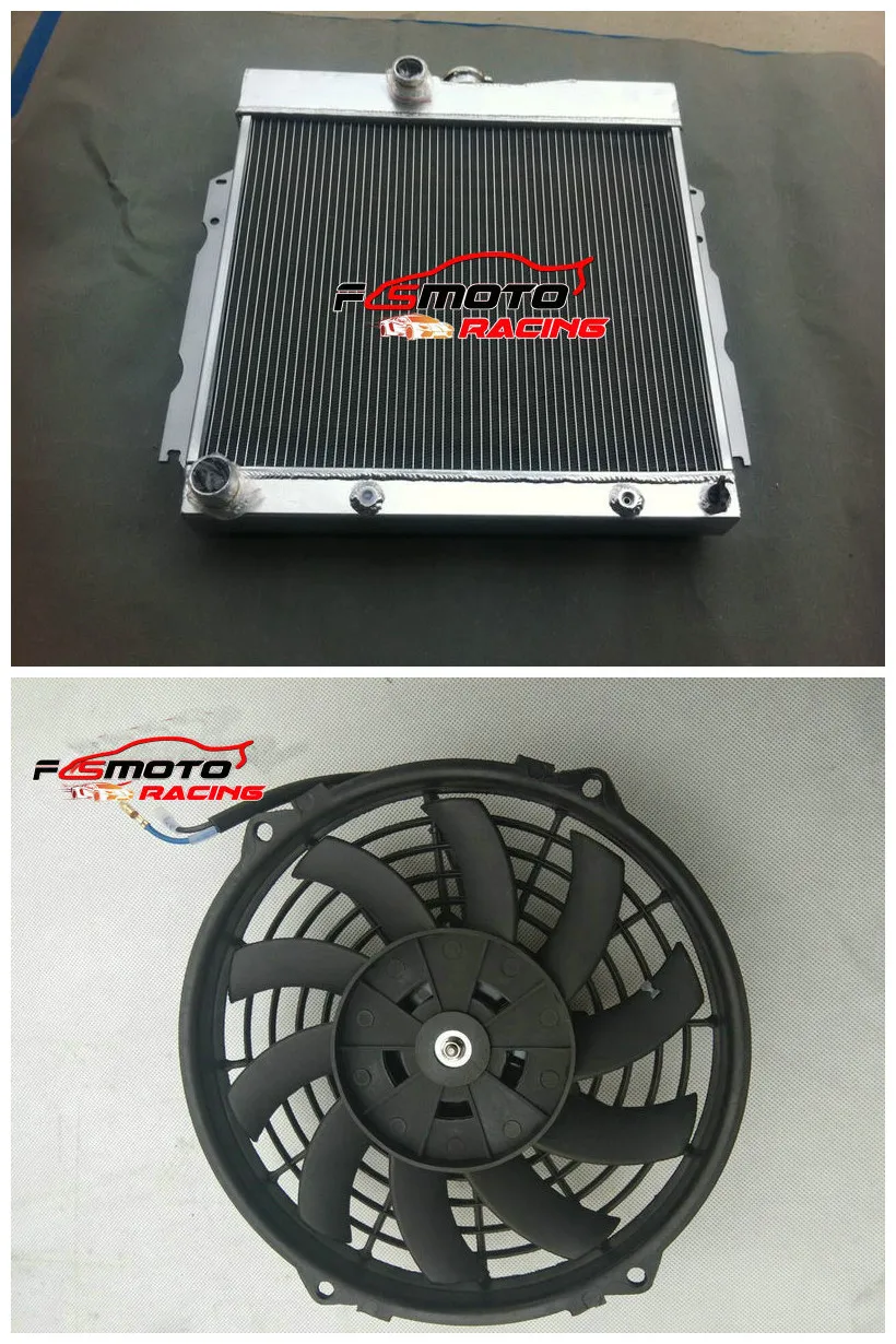 

All Aluminum Radiator +Fan For 1963-1969 Dodge / Plymouth Valient / Signet V8 /Satellite 1969 1968 1967 1966 1965 1964 1963