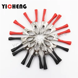 5Pcs red 5Pcs black 70MM Car battery fire clips High current alligator clips Large emergency battery clips Wire clips 30A