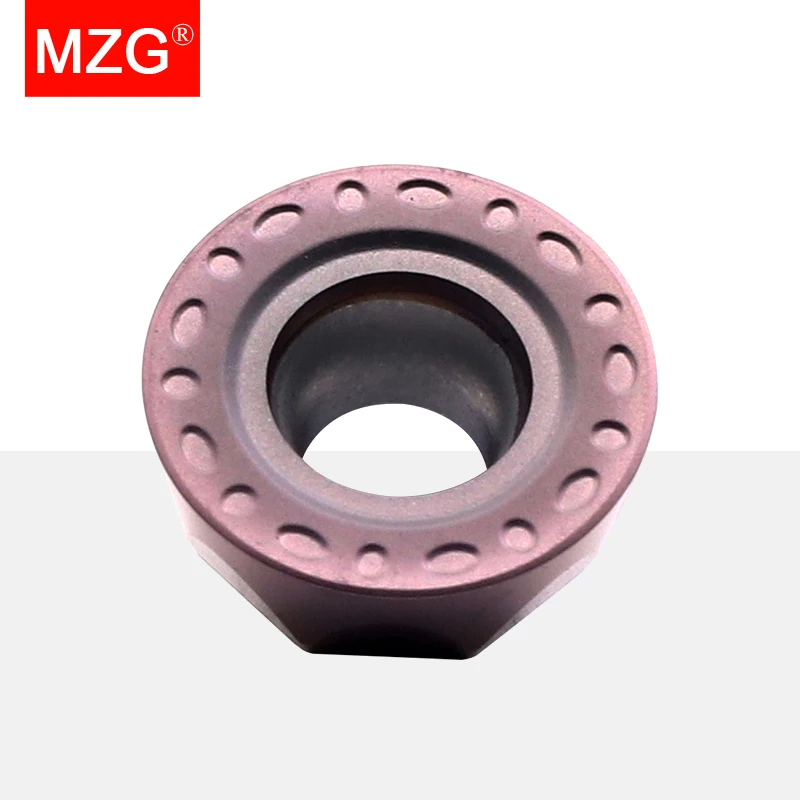 MZG 10PC RPMT 1204 10T3 08T2 ZP152 ZP201 CNC Lathe Machine Tool Holder Milling Cutter Round Nose Carbide Inserts