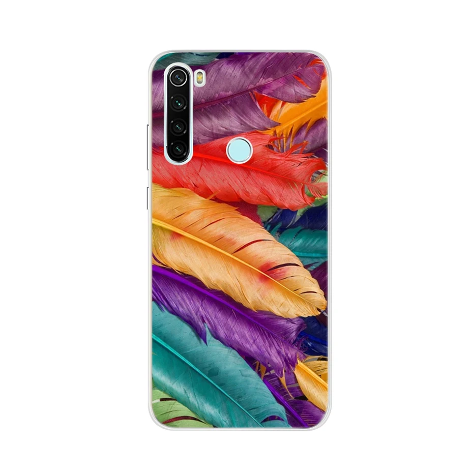 For Xiaomi Redmi Note 8T Silicone Soft TPU Back Cover Phone Case For Redmi Note8T 8 T Note8 2021 Redmi Note 8 Pro Cases Funda