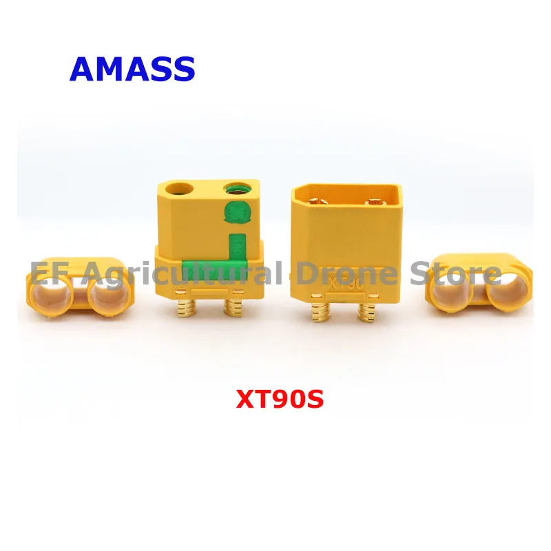 Original Amass XT90S XT90-S plug connector,battery charger male and female connector For RC Lipo Battery